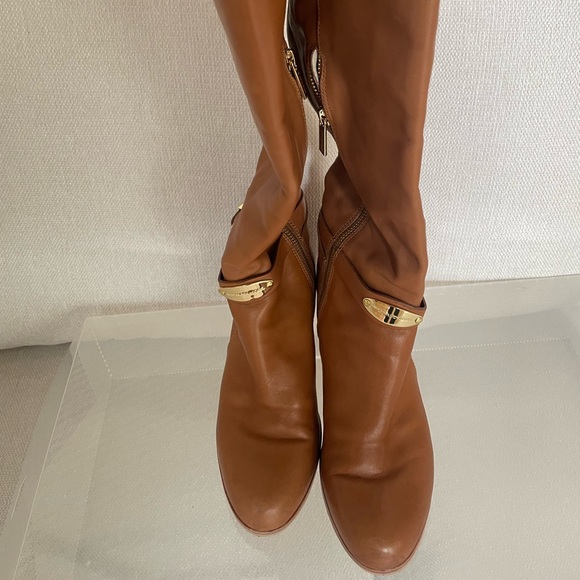 Michael Kors Tan Leather Boot - Picture 3 of 7